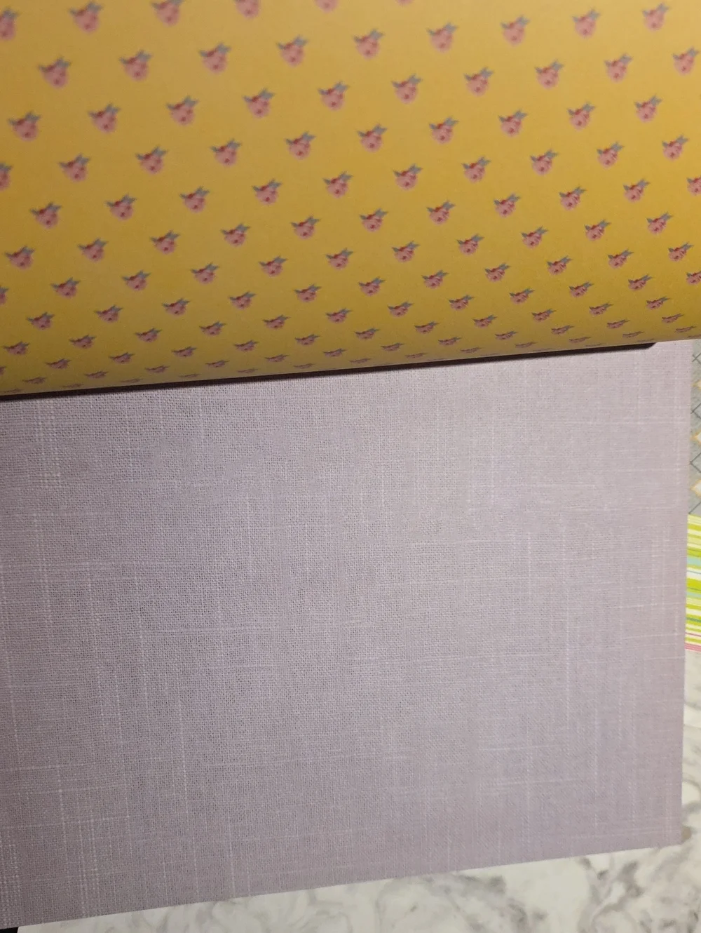 Photoplay Floral and Damask Scrapbook Paper Pack - Yellow & Gray